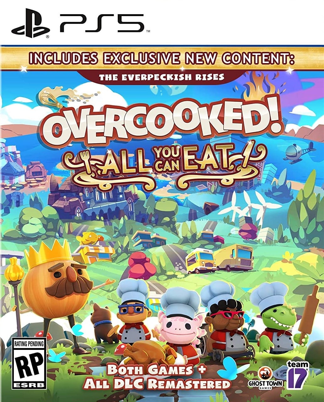 Sony PS5 Overcooked front view — available in Kenya at Trewrld KES 8,500, M-Pesa & free Nairobi delivery