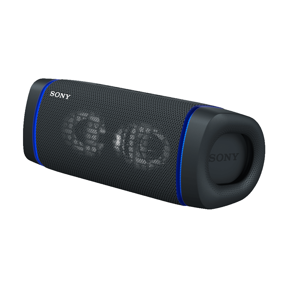 Sony SRS-XB33 EXTRA BASS portable Bluetooth speaker, black, official product shot