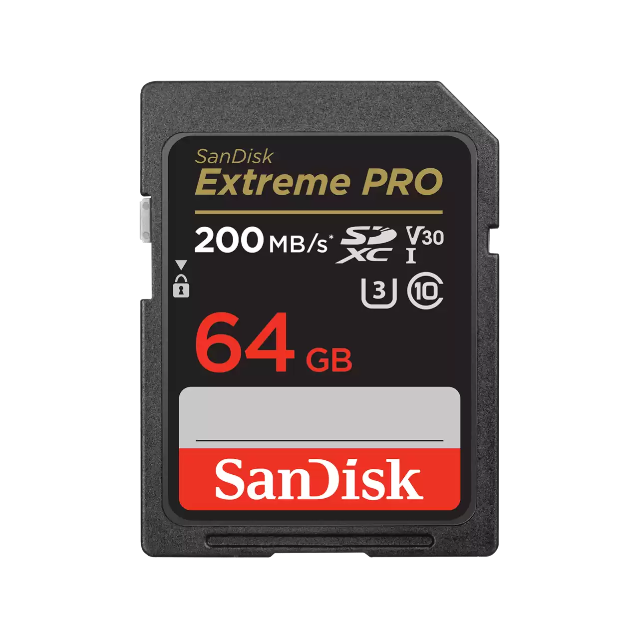 SanDisk 64GB SD Extreme PRO front view — available in Kenya at Trewrld KES 8,200, M-Pesa & free Nairobi delivery