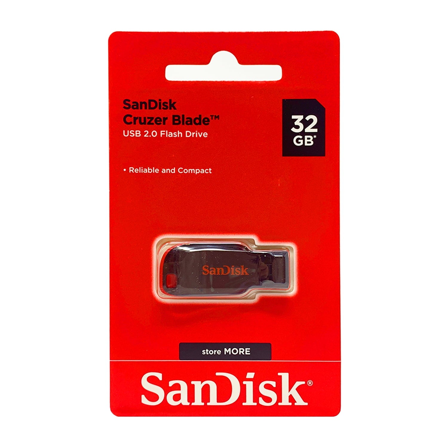 SanDisk 32GB Cruzer Blade front view — available in Kenya at Trewrld KES 5,900, M-Pesa & free Nairobi delivery