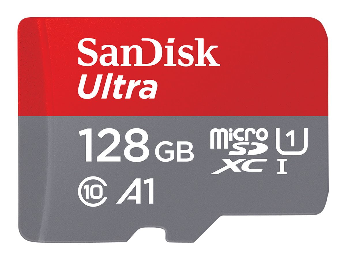 128GB SanDisk SD Class 10 side view — available in Kenya at Trewrld KES 8,000, M-Pesa & free Nairobi delivery