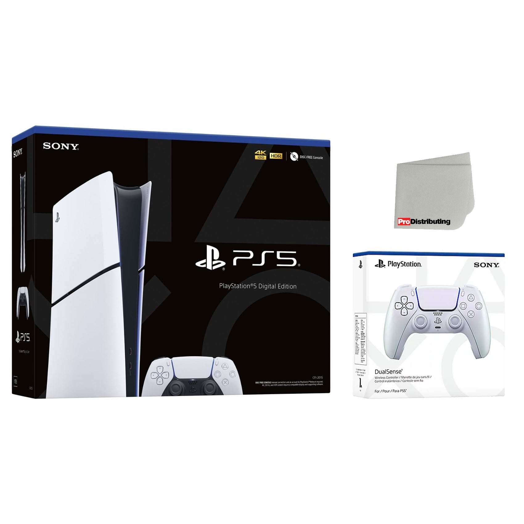 Sony PS5 SLIM Digital side view — available in Kenya at Trewrld KES 80,000, M-Pesa & free Nairobi delivery