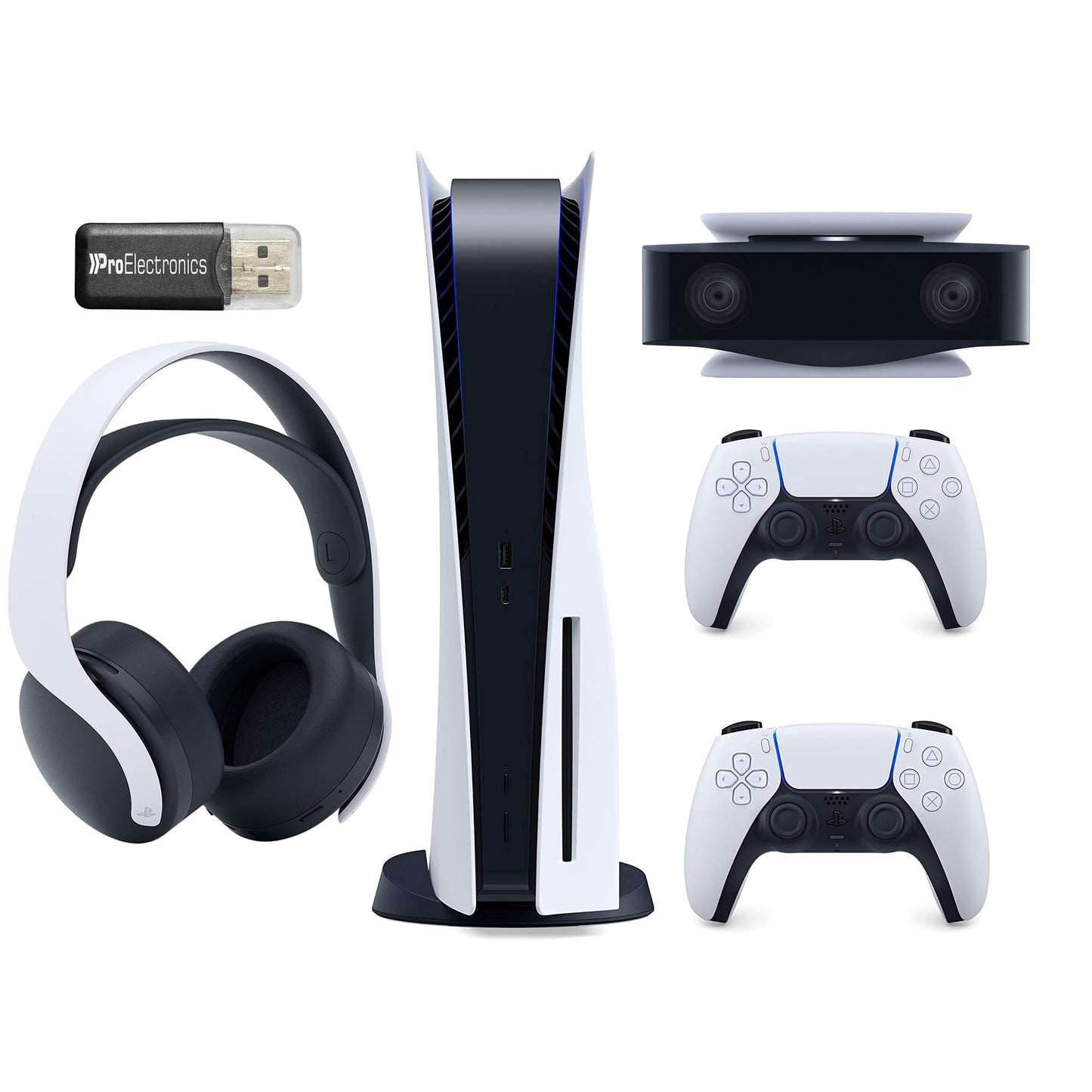 Sony PS5 Pulse 3D side view — available in Kenya at Trewrld KES 16,000, M-Pesa & free Nairobi delivery
