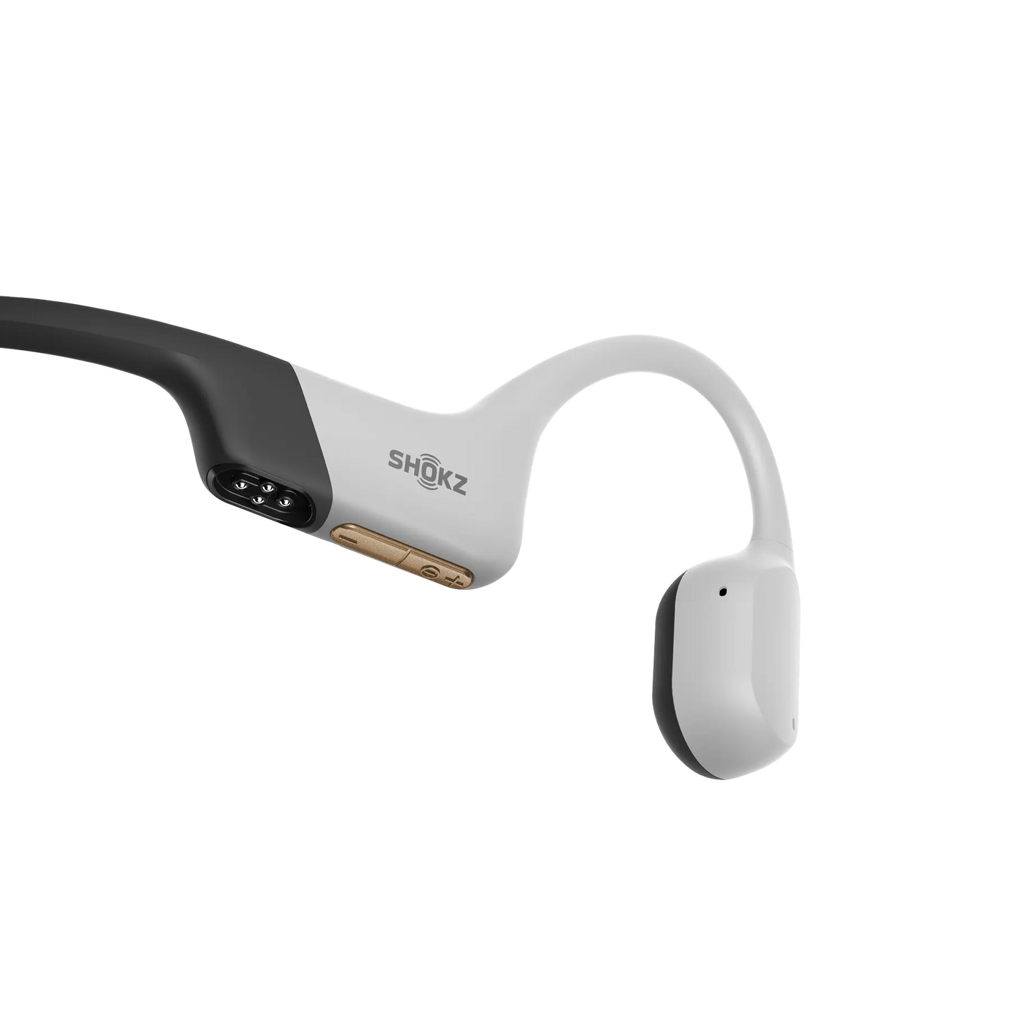 Shokz OpenSwim Pro in White - controls detail