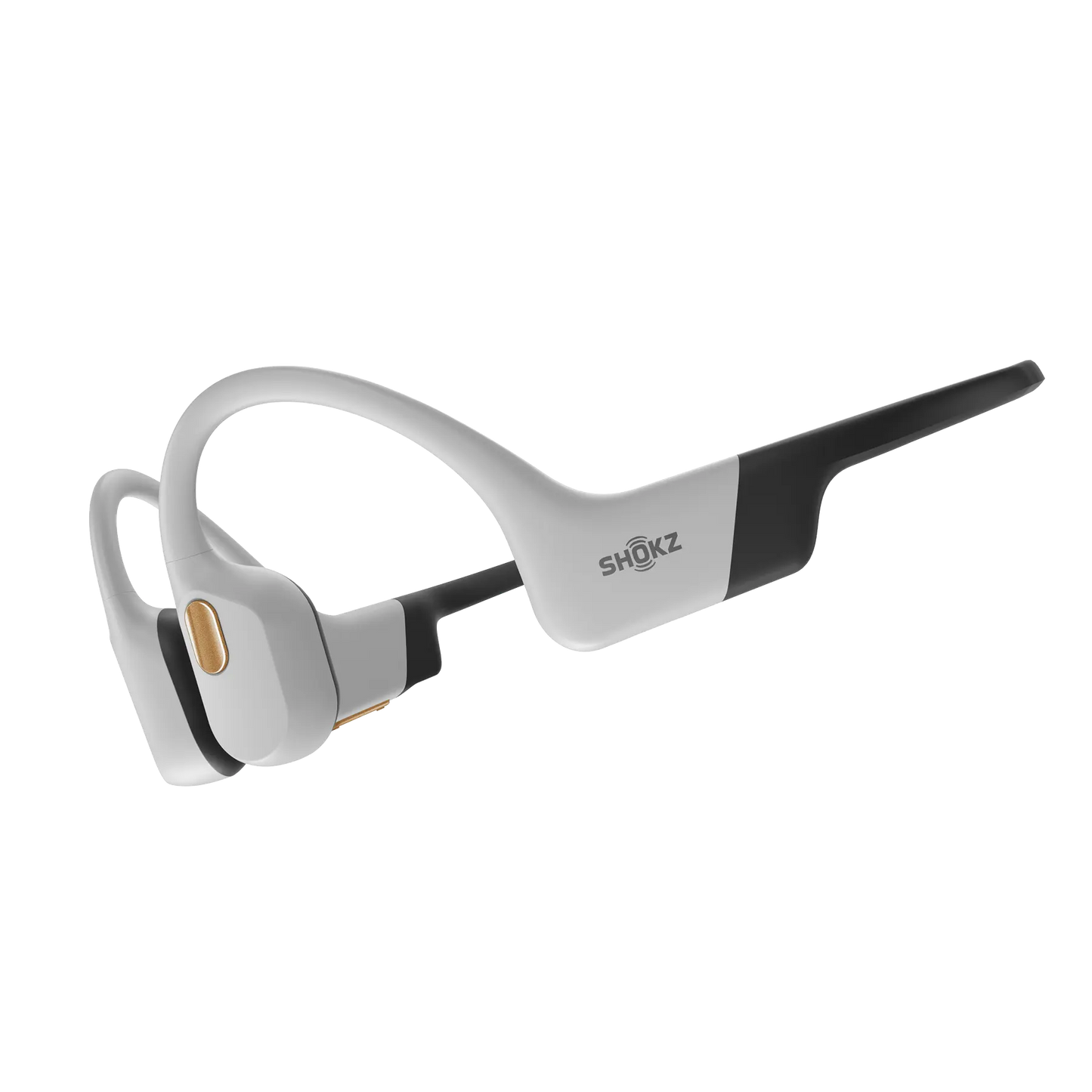Shokz OpenSwim Pro in White - ear hook fit for swimming