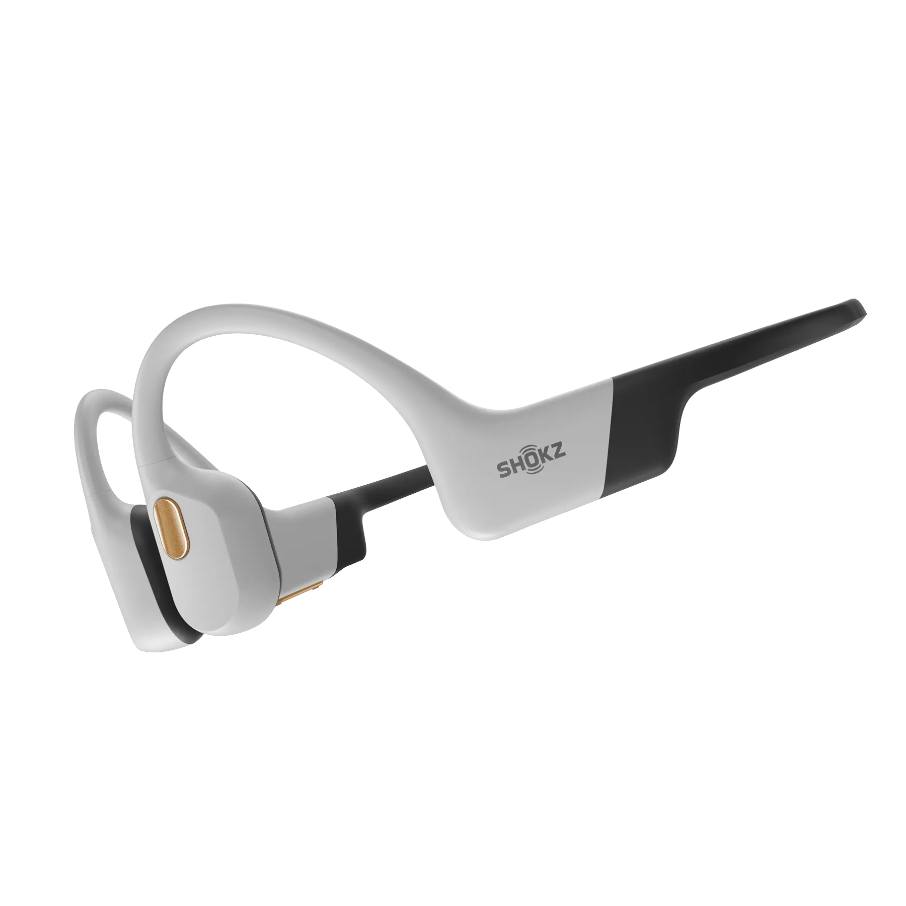 Shokz OpenSwim Pro in White - ear hook fit for swimming