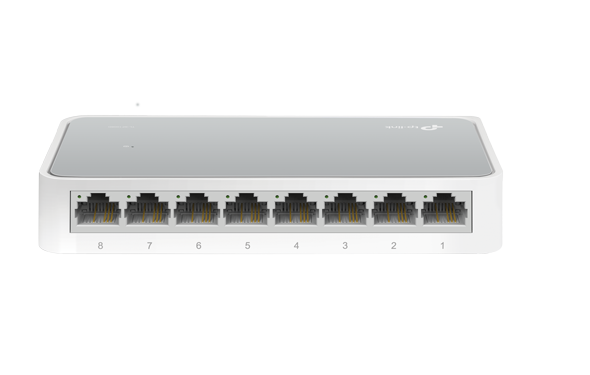 TP-Link TL-SF1008D overview graphic, official TP-Link marketing image