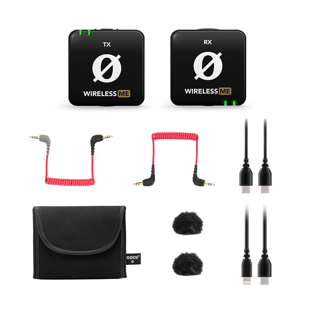 RODE Wireless ME what's in the box contents