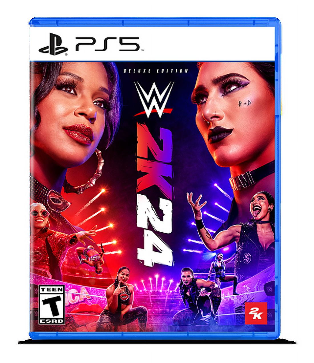 Sony PS5 WWE 2K 24 front view — available in Kenya at Trewrld KES 8,000, M-Pesa & free Nairobi delivery