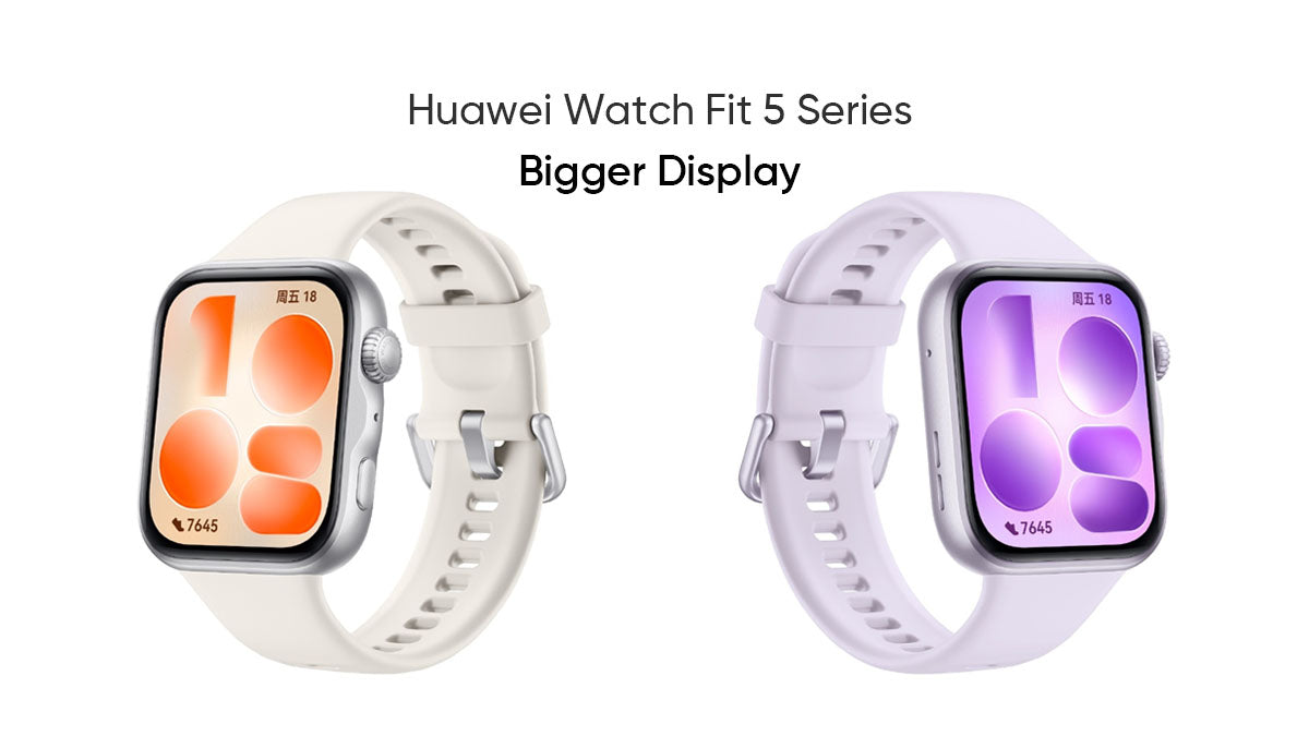 Huawei Watch FIT 5 side view — available in Kenya at Trewrld KES 22,000, M-Pesa & free Nairobi delivery