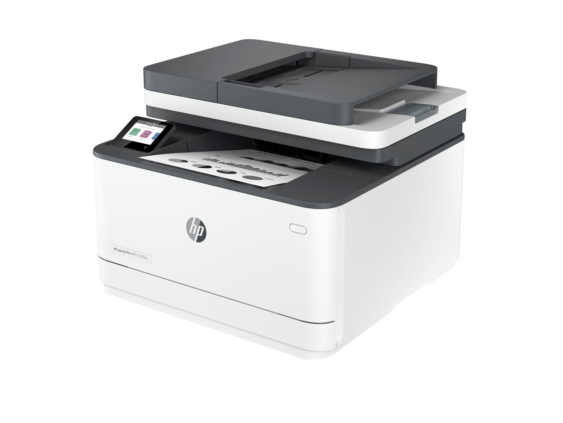 HP LaserJet Pro MFP 3103fdw detail view — available in Kenya at Trewrld KES 57,000, M-Pesa & free Nairobi delivery