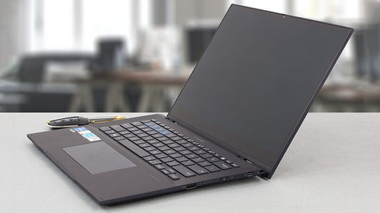 Asus ExpertBook B7 Flip (B7402F) front view — available in Kenya at Trewrld KES 230,000, M-Pesa & free Nairobi delivery