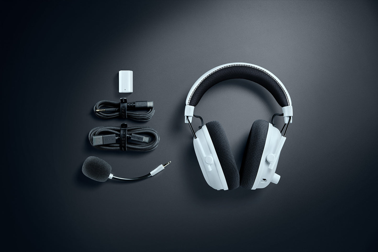 Razer BlackShark V3 Pro White Edition with detachable HyperClear mic