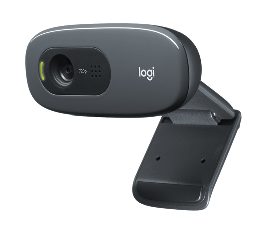 Logitech C270 Webcam front view — available in Kenya at Trewrld KES 7,700, M-Pesa & free Nairobi delivery