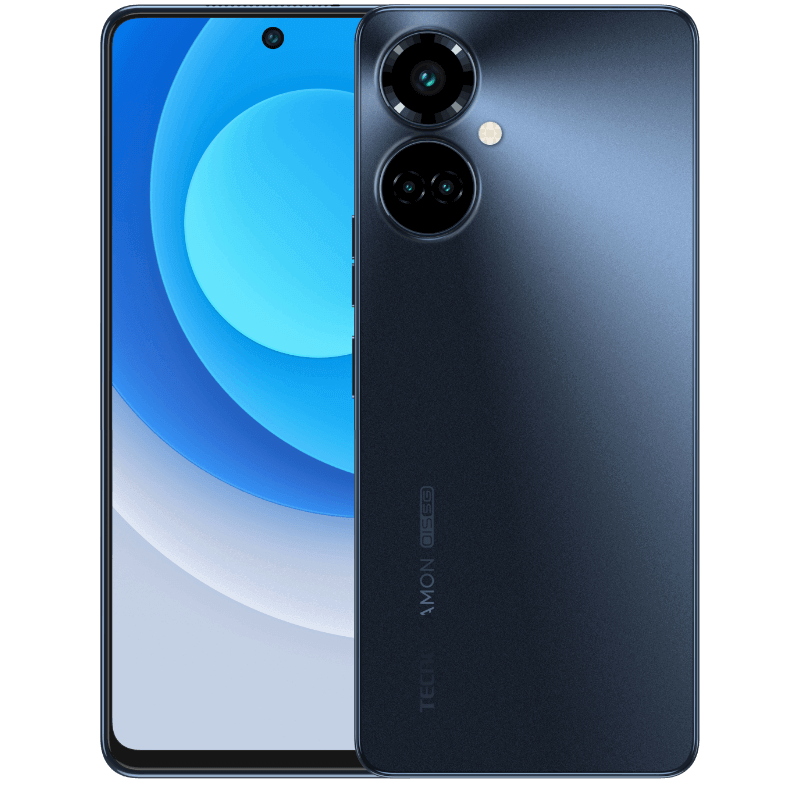 Tecno Camon 19 Pro in Eco Black - official Tecno product render