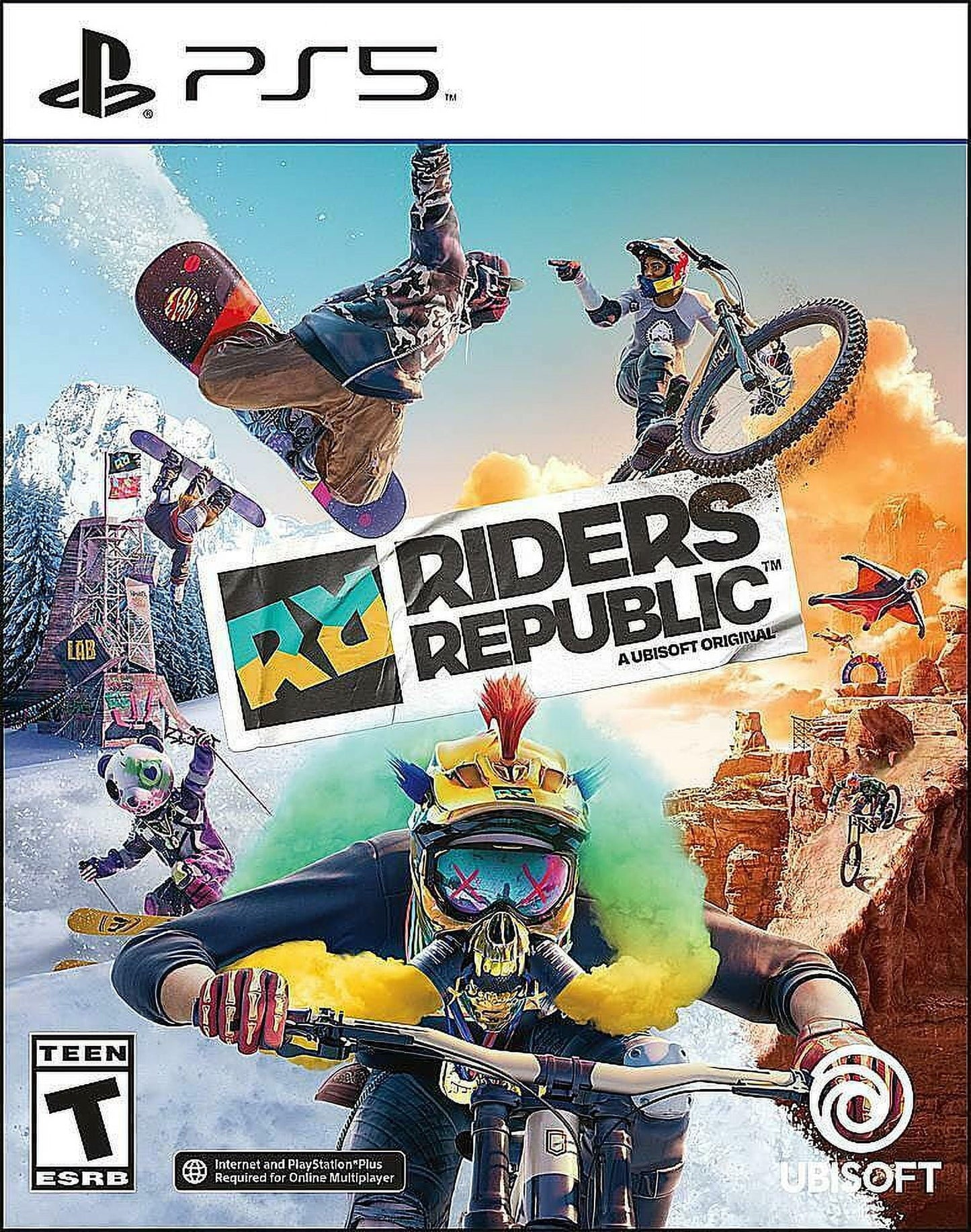Sony PS5 Riders Republic front view — available in Kenya at Trewrld KES 8,000, M-Pesa & free Nairobi delivery
