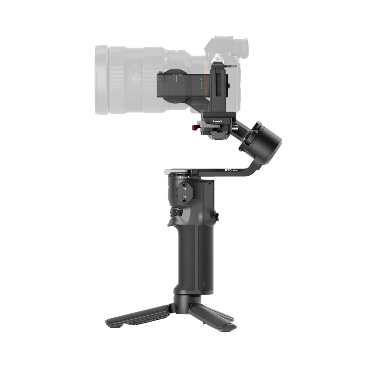 DJI RS 3 Mini in-box accessories and quick-release plate