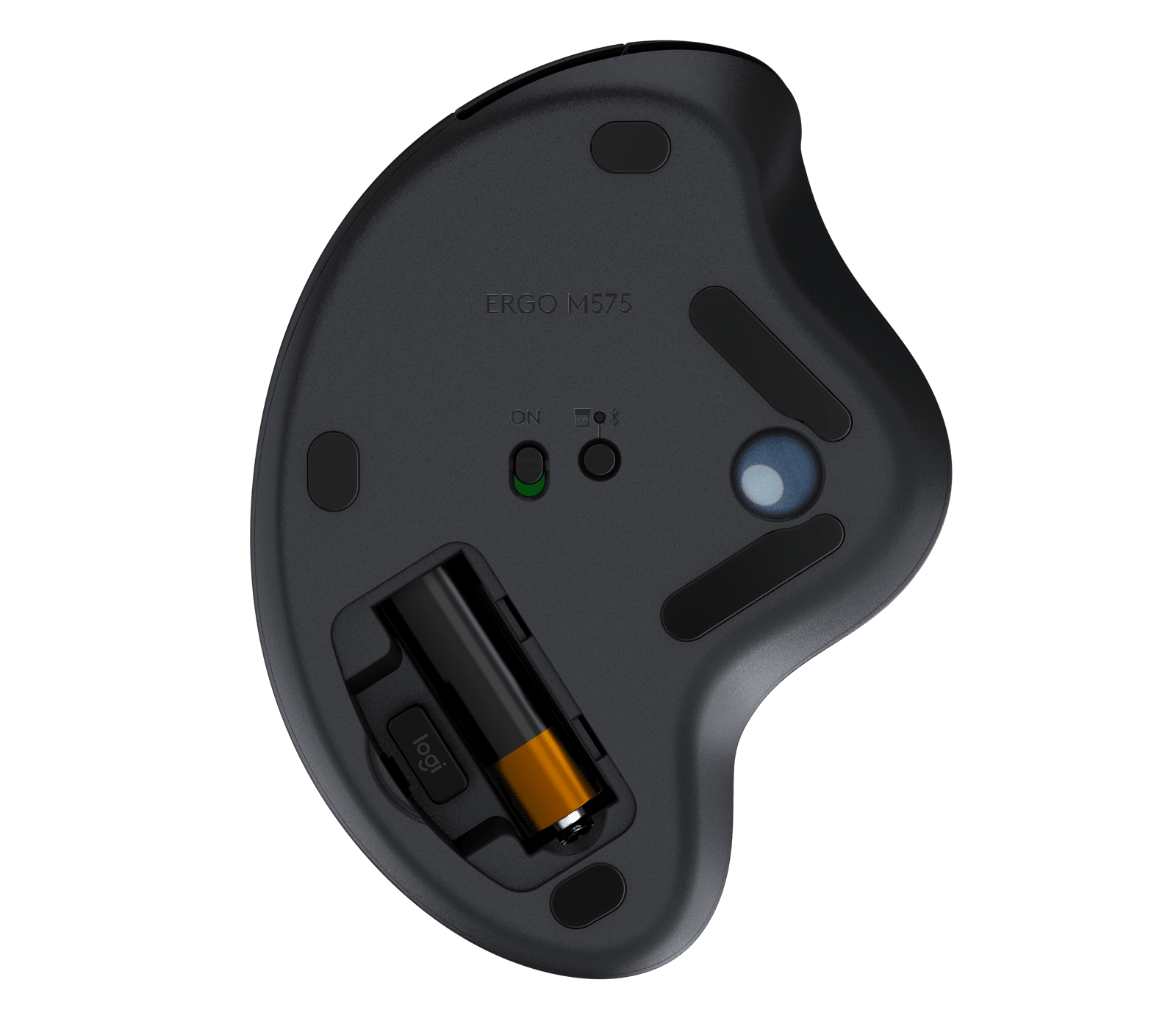 Logitech ERGO M575 Wireless Trackball Mouse side view — available in Kenya at Trewrld KES 11,500, M-Pesa & free Nairobi deli…