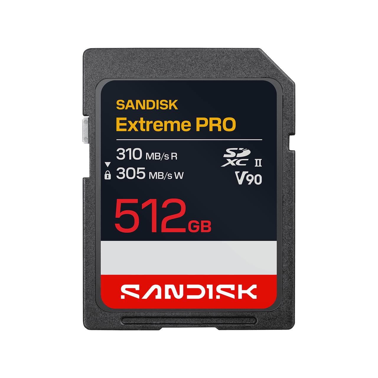 SanDisk 512GB SD Extreme PRO front view — available in Kenya at Trewrld KES 17,000, M-Pesa & free Nairobi delivery