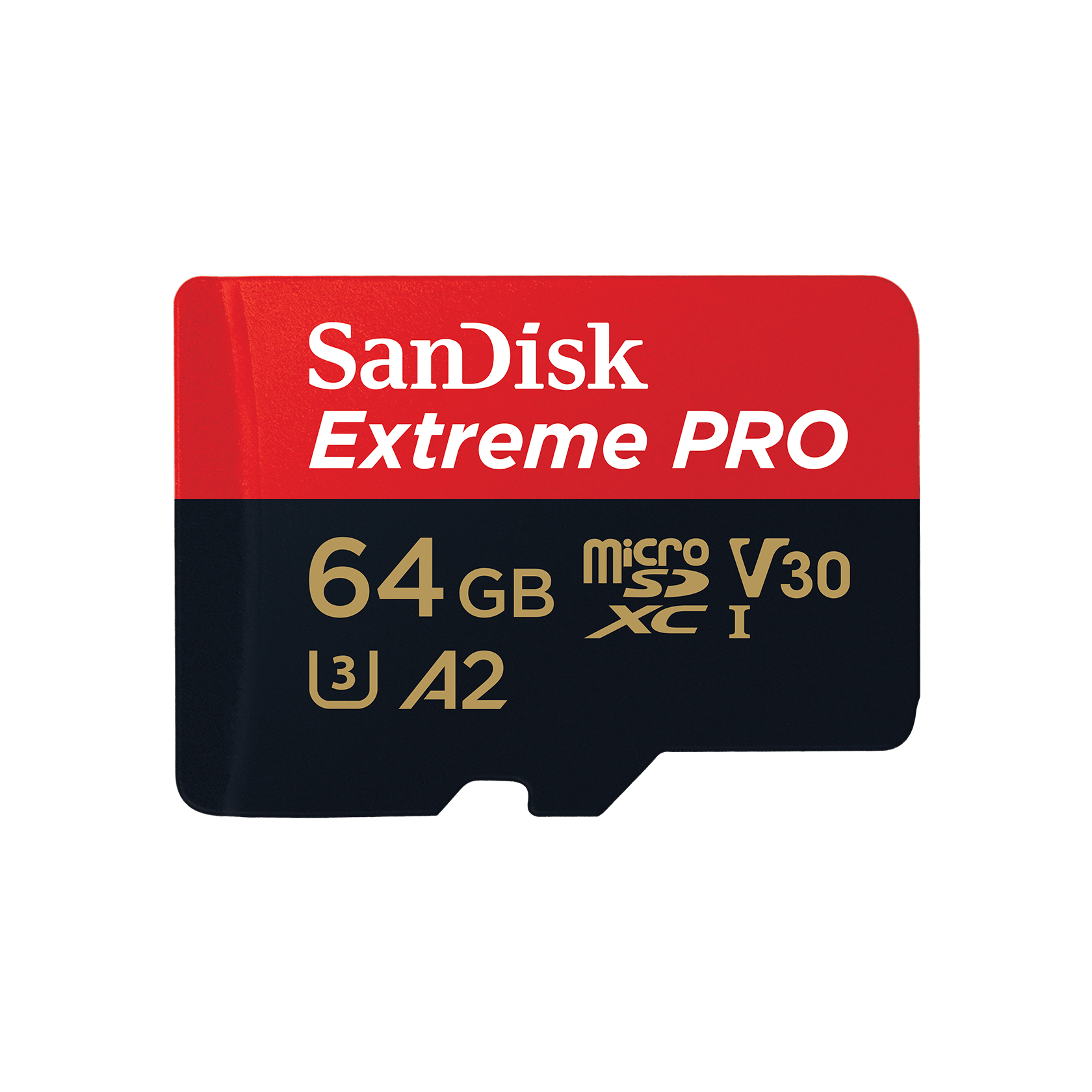 SanDisk 64GB Micro Extreme PRO front view — available in Kenya at Trewrld KES 8,200, M-Pesa & free Nairobi delivery