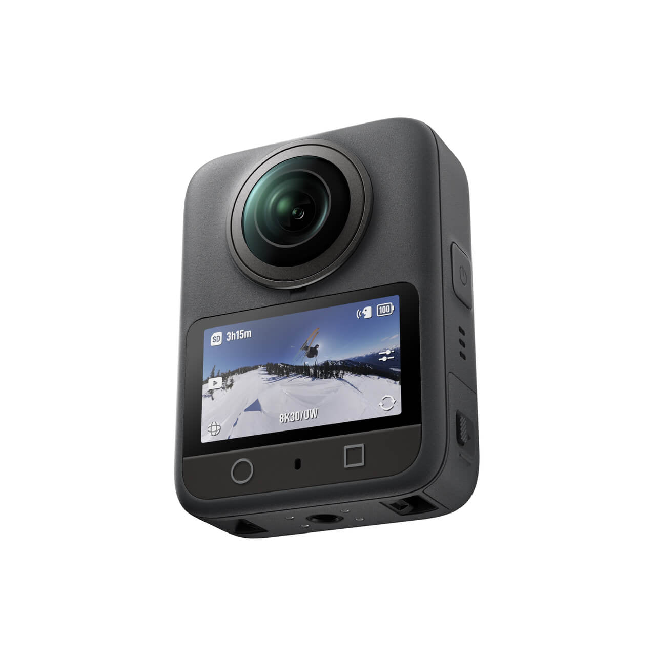DJI Osmo 360 camera protective pouch and accessories included