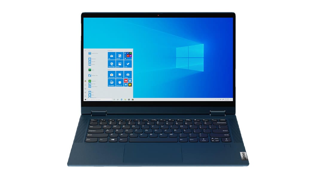 Lenovo IdeaPad Flex 5 14-inch laptop in tent mode