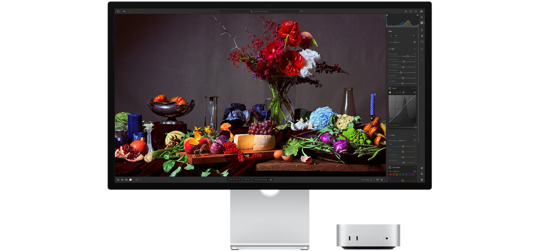 Apple Studio Display True Tone technology adjusting colour to ambient light