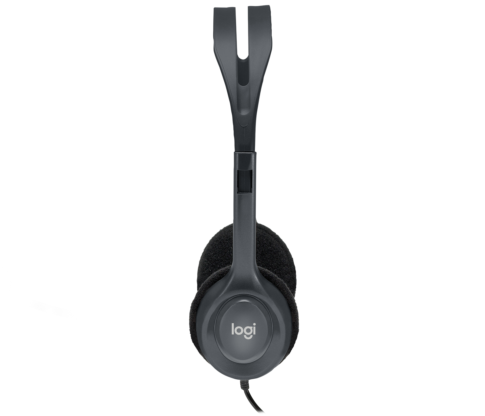 Logitech H111 Stereo Headset side view — available in Kenya at Trewrld KES 6,150, M-Pesa & free Nairobi delivery