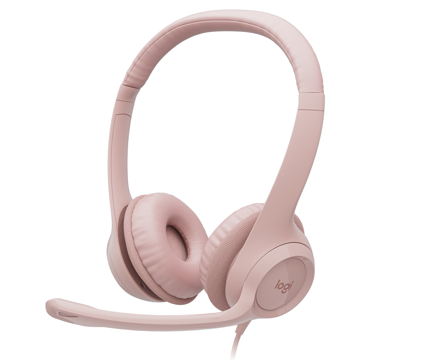 Logitech H390 USB Headset side view — available in Kenya at Trewrld KES 8,300, M-Pesa & free Nairobi delivery