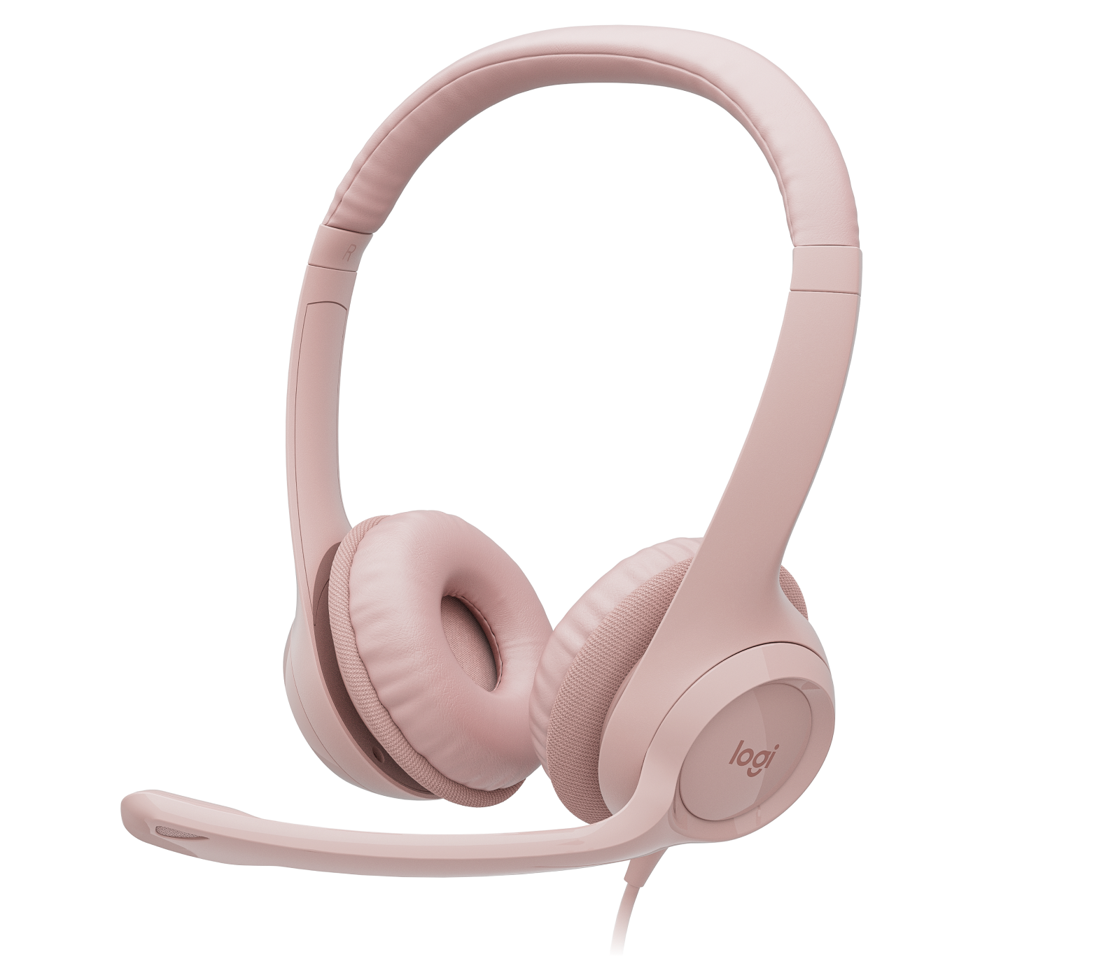 Logitech H390 USB Headset side view — available in Kenya at Trewrld KES 8,300, M-Pesa & free Nairobi delivery