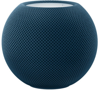 HomePod mini in Blue - official Apple product photo