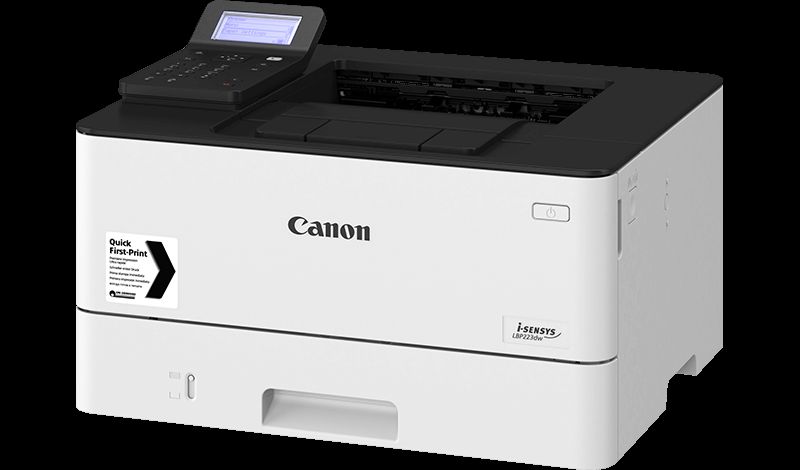 Canon i-SENSYS LBP223dw laser printer front side view
