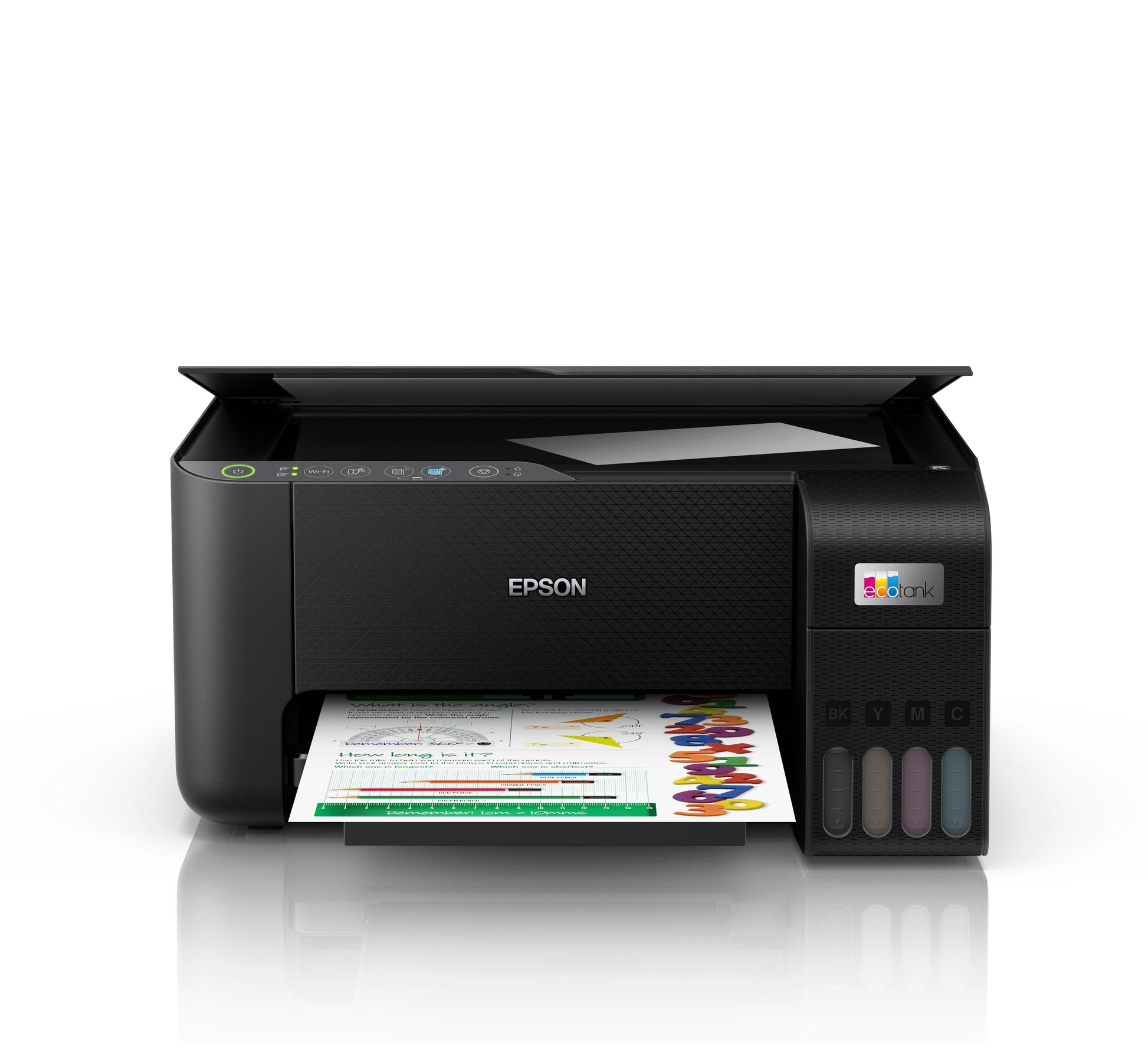 Epson EcoTank L3250 printer side angle official product image