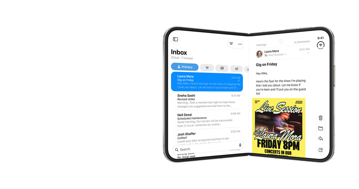 iPhone Duo foldable design open and closed, price in Kenya at trewrld Nairobi