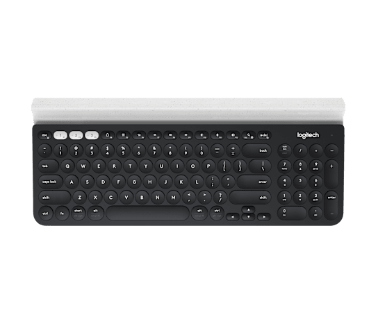 Logitech K780 Multi-Device Wireless Keyboard top-down official product image