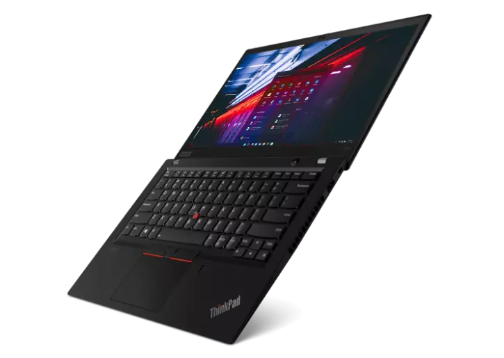 Lenovo ThinkPad T14s side view — available in Kenya at Trewrld from KES 230,000, M-Pesa & free Nairobi delivery