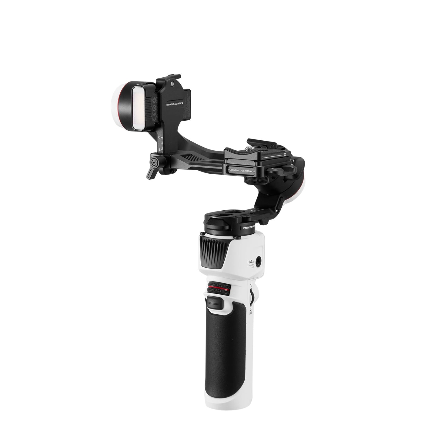 ZHIYUN Crane M3S Combo package contents: gimbal, backpack, phone clamp and cables