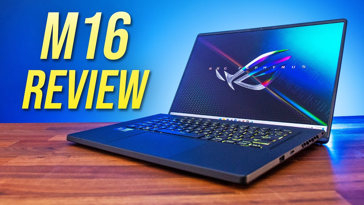 Asus ROG Zephyrus M16 (GU603Z) front view — available in Kenya at Trewrld KES 280,000, M-Pesa & free Nairobi delivery