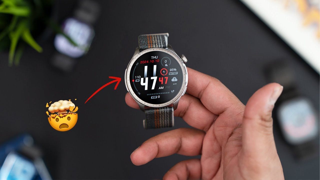 Amazfit Balance Smartwatch side view — available in Kenya at Trewrld KES 22,500, M-Pesa & free Nairobi delivery