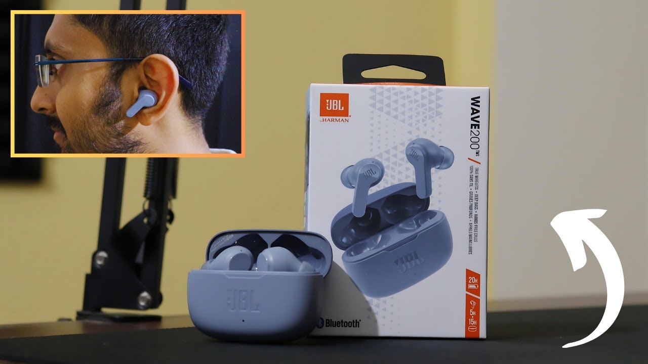 JBL Wave 200TWS True Wireless Earbuds detail view — available in Kenya at Trewrld KES 9,000, M-Pesa & free Nairobi delivery