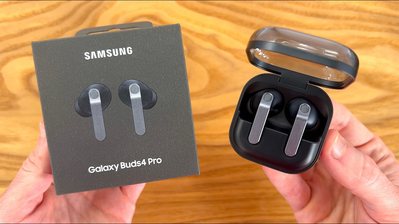 Samsung Buds 4 detail view — available in Kenya at Trewrld KES 27,000, M-Pesa & free Nairobi delivery
