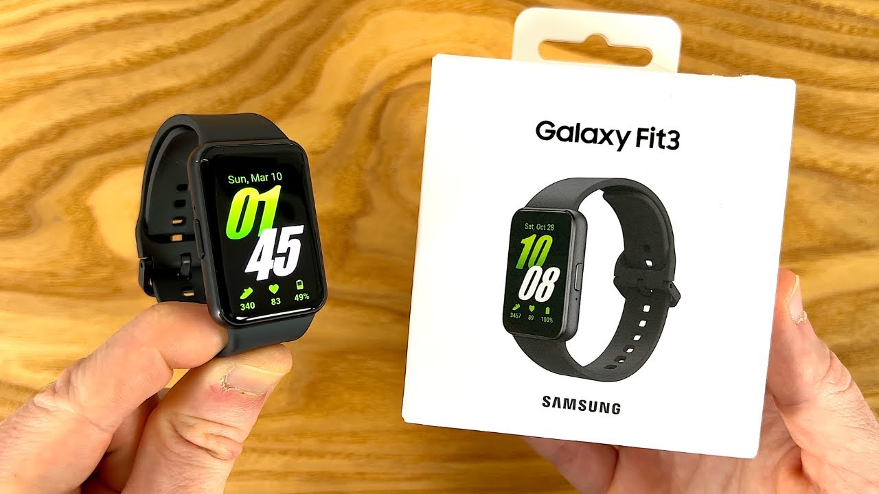 Samsung Galaxy Fit 3 side view — available in Kenya at Trewrld KES 9,500, M-Pesa & free Nairobi delivery