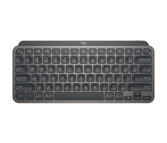 Logitech MX Keys Mini front view — available in Kenya at Trewrld KES 19,300, M-Pesa & free Nairobi delivery