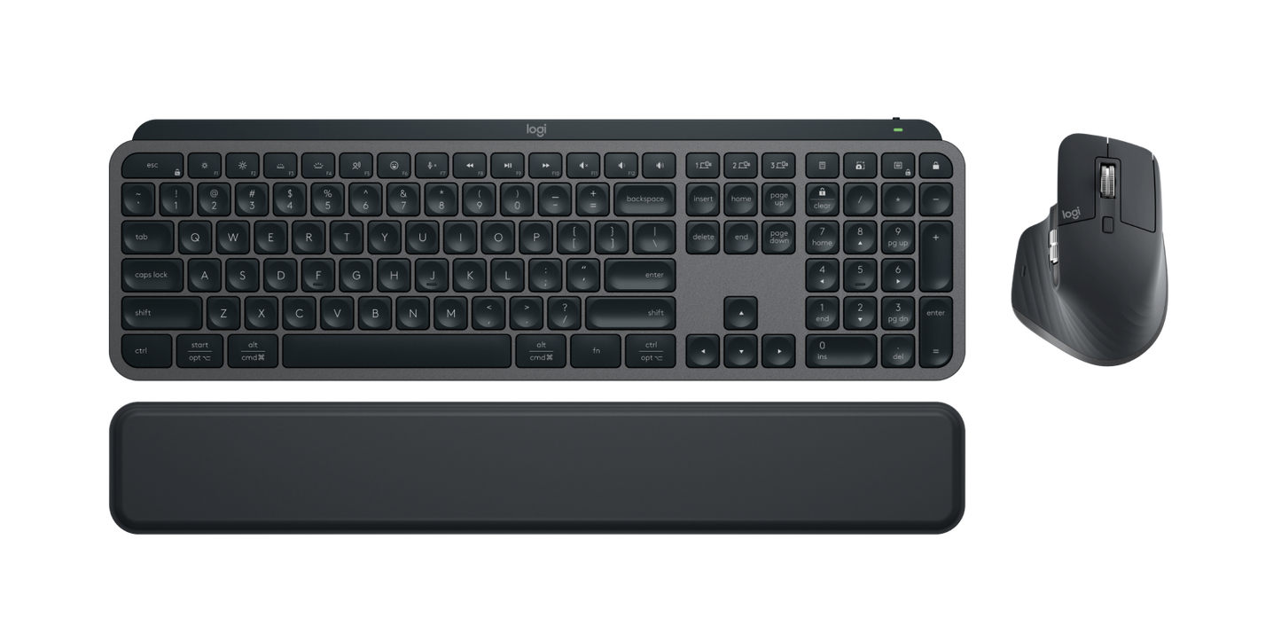 Logitech MX KEYS S Combo front view — available in Kenya at Trewrld KES 30,000, M-Pesa & free Nairobi delivery