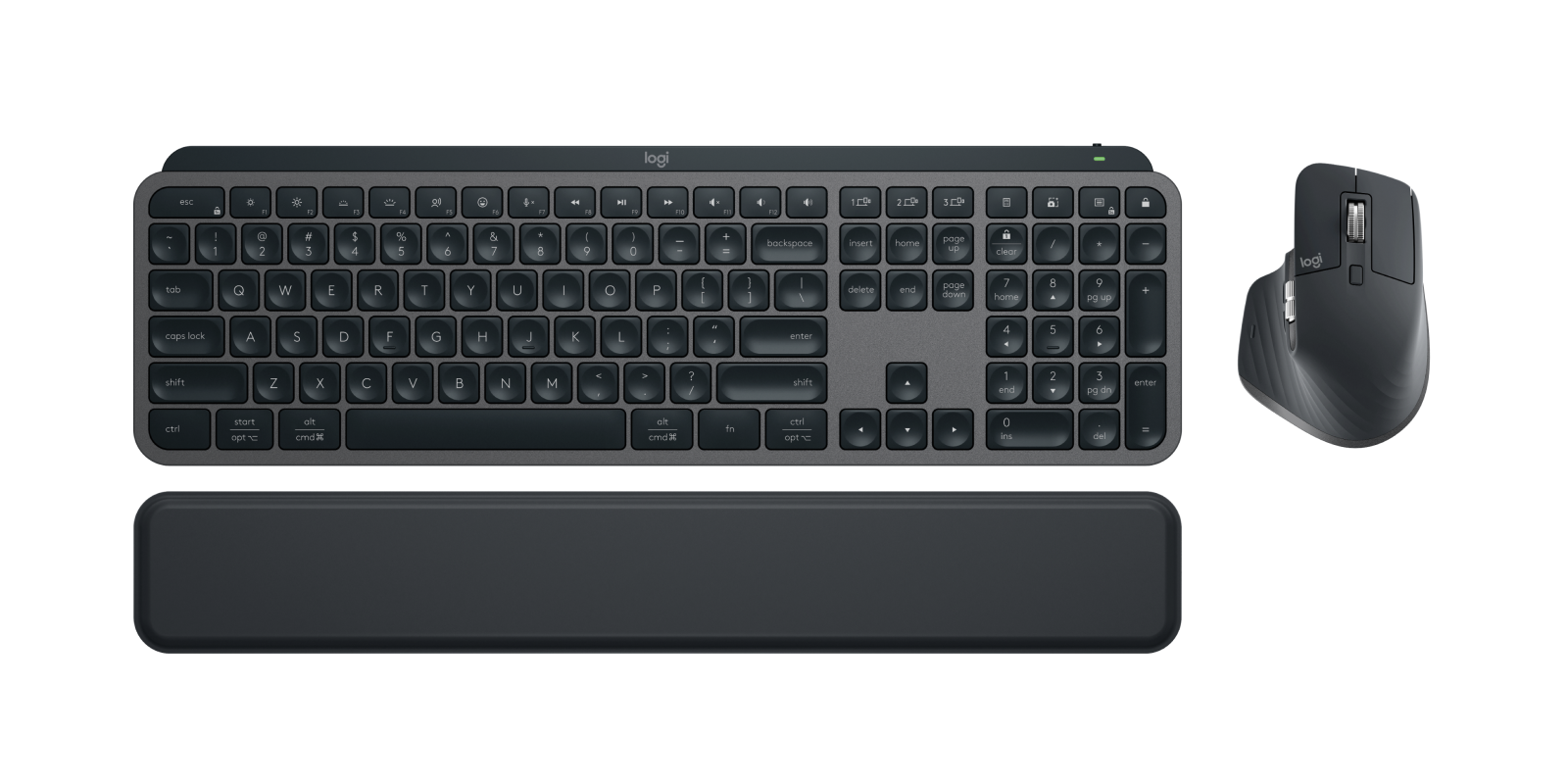 Logitech MX KEYS S Combo front view — available in Kenya at Trewrld KES 30,000, M-Pesa & free Nairobi delivery
