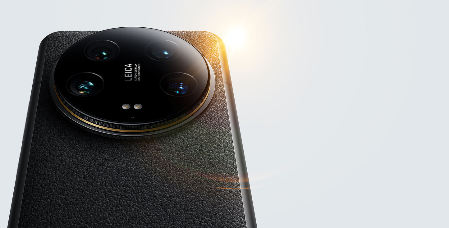 Xiaomi 14 Ultra official hero shot showing Leica quad camera module