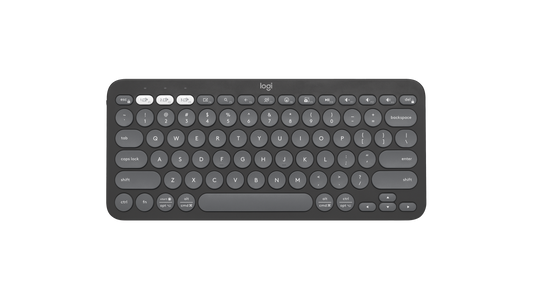 Logitech Pebble KEYS 2 K380S front view — available in Kenya at Trewrld KES 10,300, M-Pesa & free Nairobi delivery