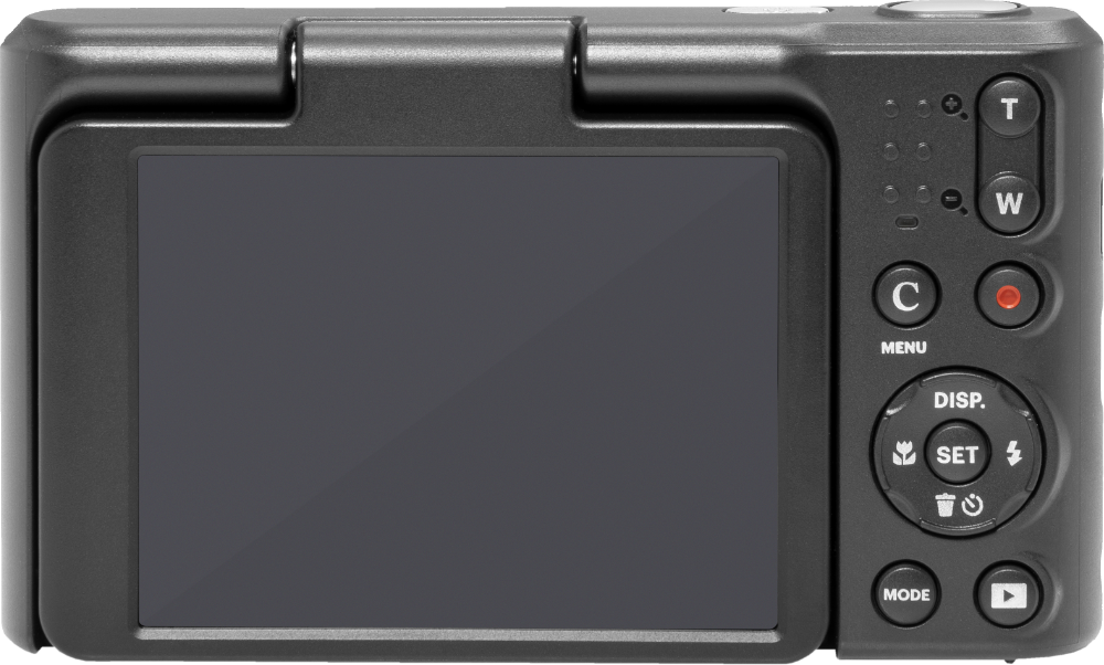 Kodak PixPro C1 compact digital camera, top view showing controls
