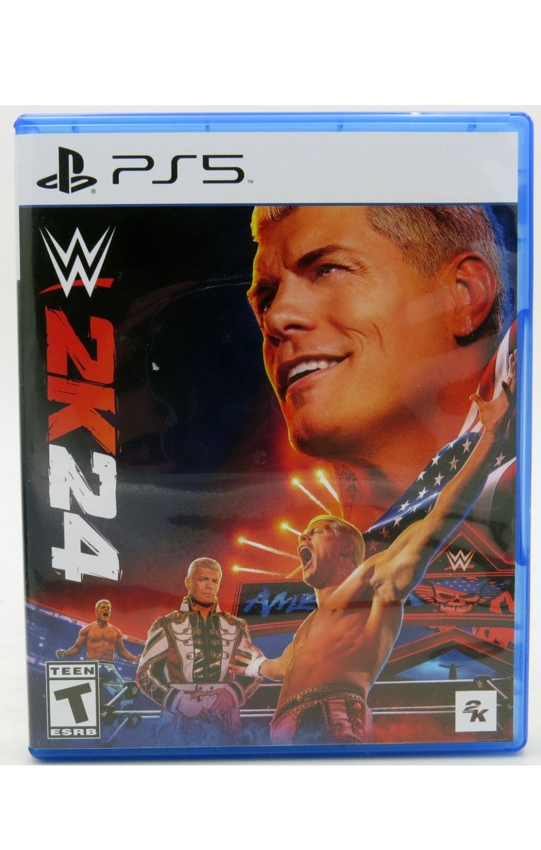 Sony PS5 WWE 2K 24 detail view — available in Kenya at Trewrld KES 8,000, M-Pesa & free Nairobi delivery