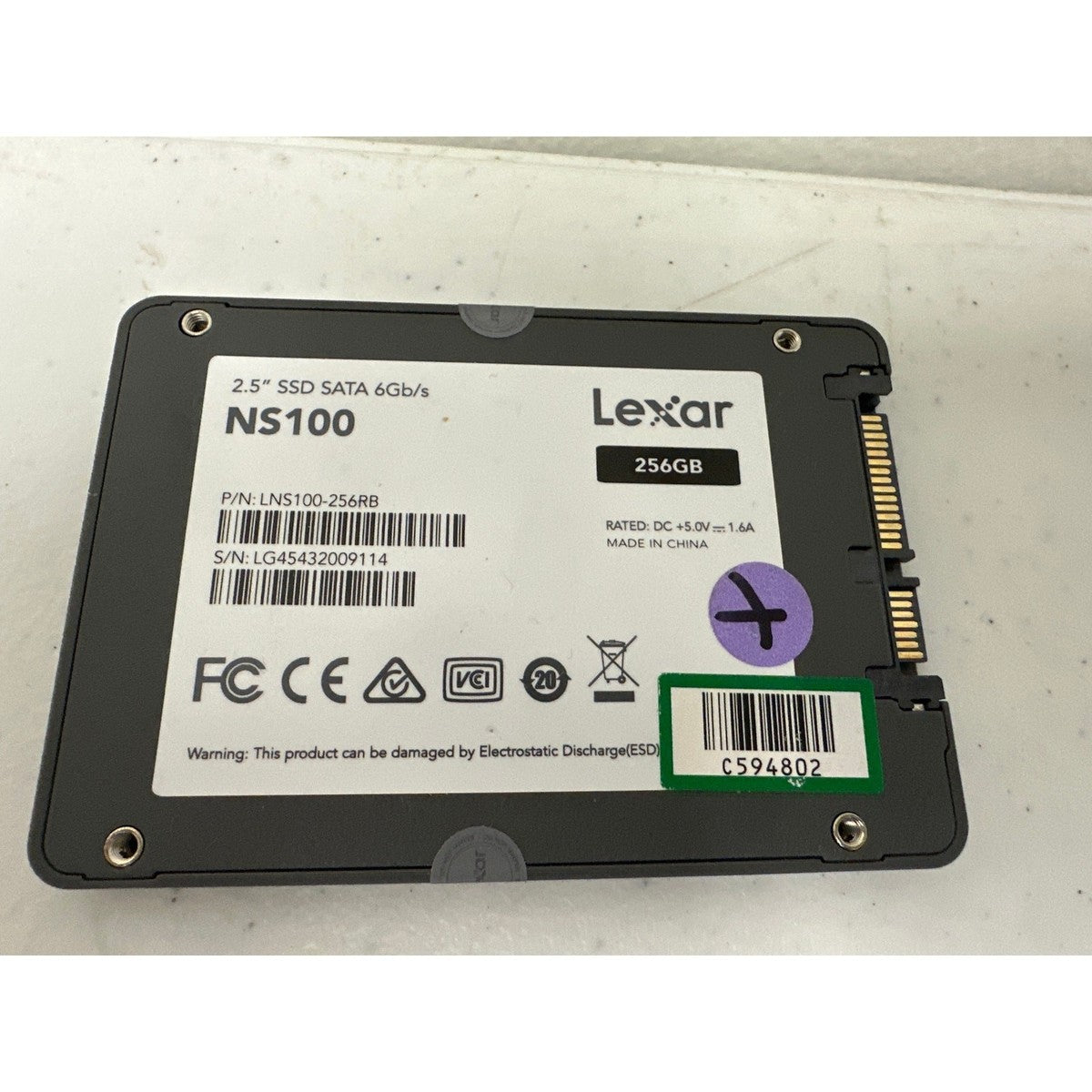 256GB SSD Lexar front view — available in Kenya at Trewrld KES 8,500, M-Pesa & free Nairobi delivery